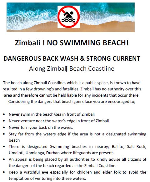 Beach Warnings